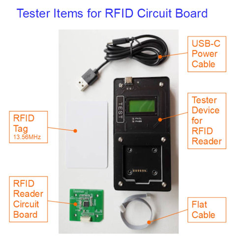 Tester Items for RFID Circuit Board