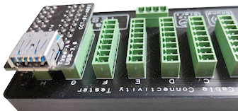 CCT-01-A003 USB 3.0 socket on Cable Tester CCT-01.