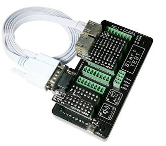 RS232 RJ45 connector adapter boards for CCT-01 Cable Tester.