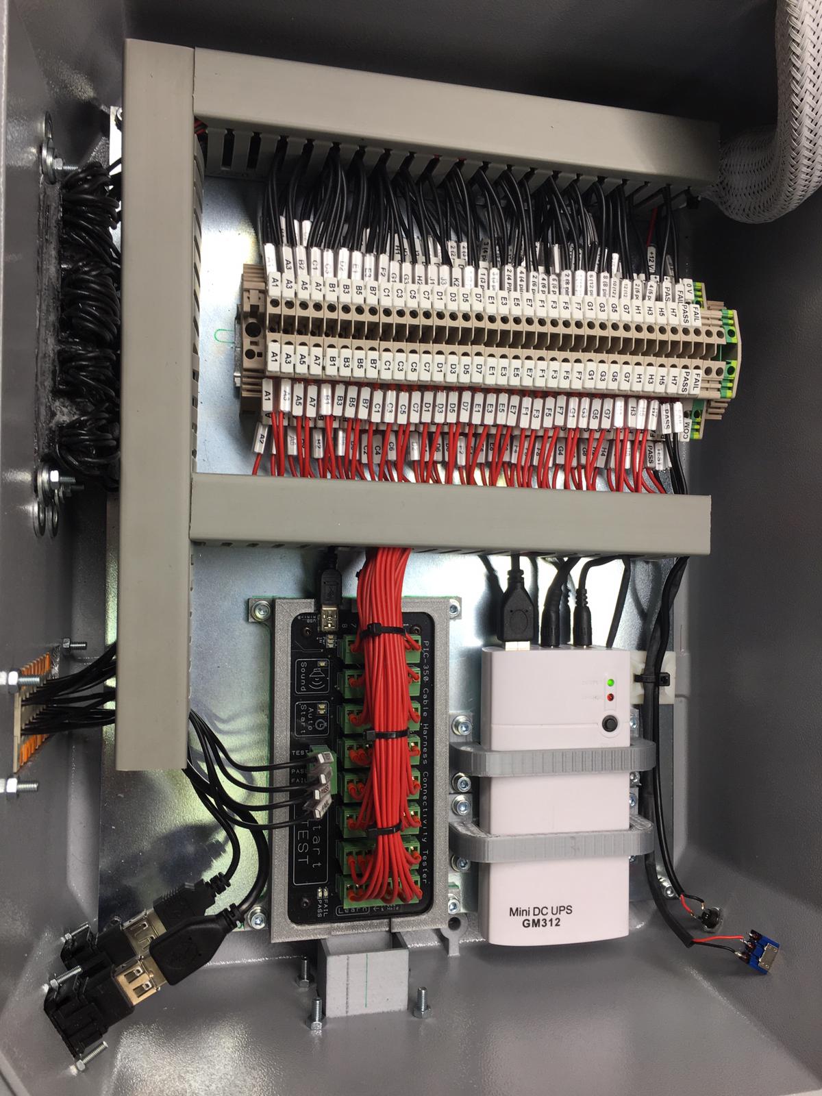 Client cable tester system setup using CCT-01 Cable Tester.