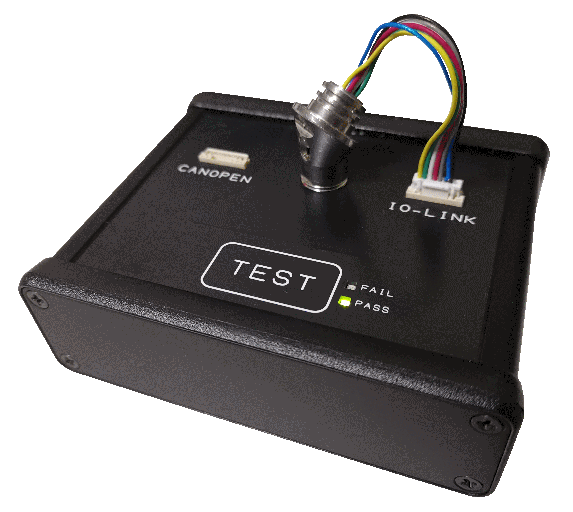 Custom CANOPEN IO-LINK cable tester